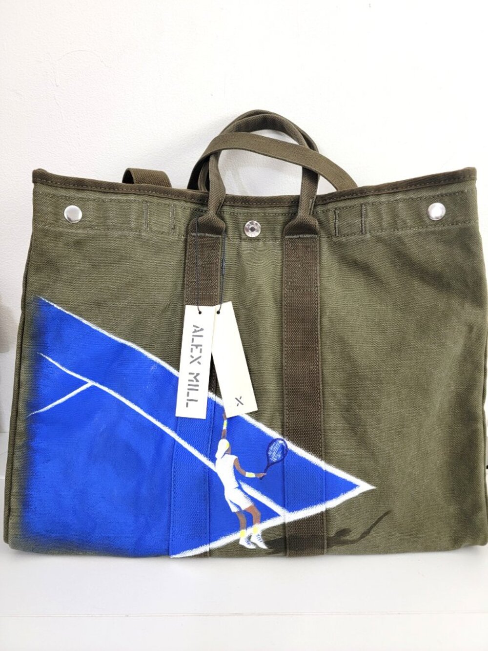 Alex Mill The Perfect Weekend Tote Exclusive US Open Tennis Tote